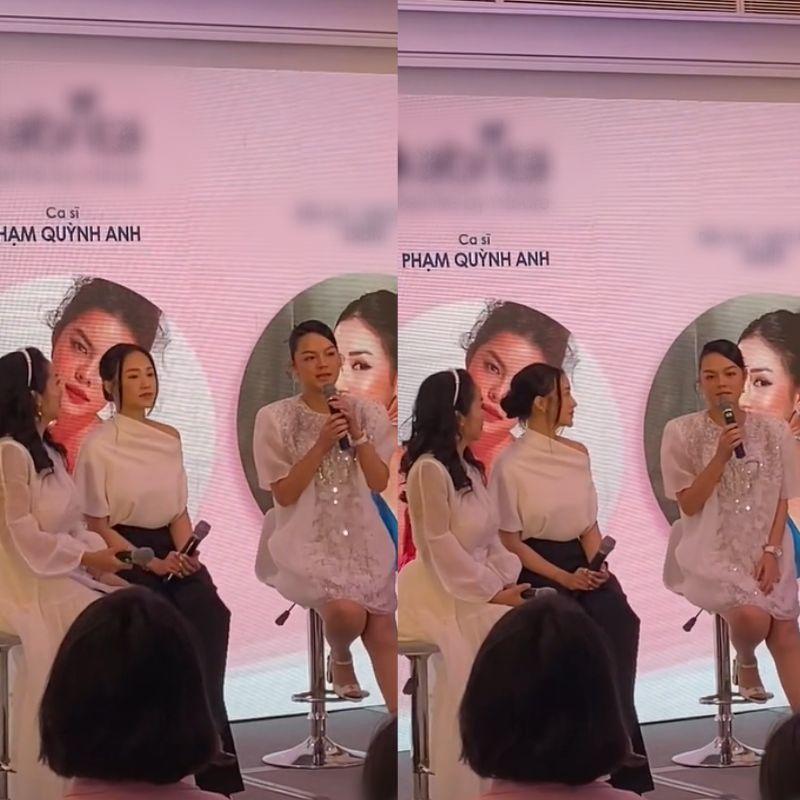 Zoom cận Phạm Quỳnh Anh qua camera thường 1 tháng sau sinh-3