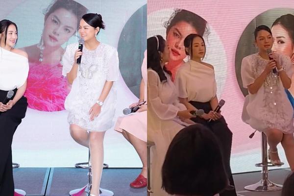 Zoom cận Phạm Quỳnh Anh qua camera thường 1 tháng sau sinh-8