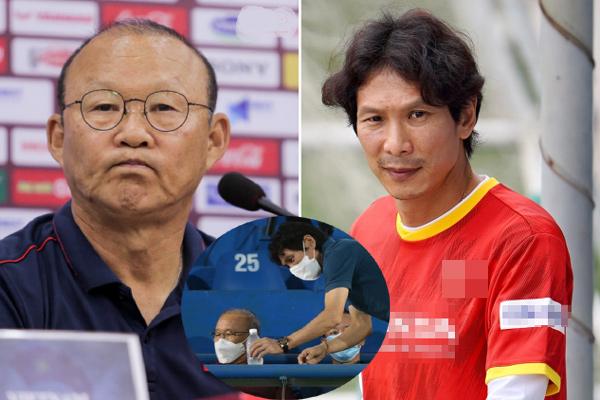 Lan truyền ảnh HLV Gong Oh Kyun tỏ rõ thái độ khi gặp thầy Park-3