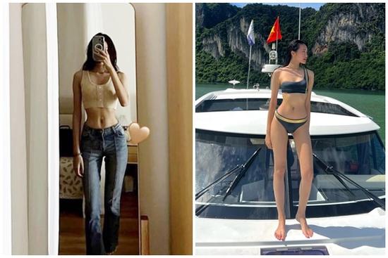 Bồ Đoàn Văn Hậu khoe eo 55cm siêu thực soán ngôi Ngọc Trinh