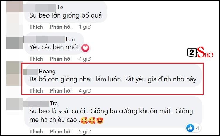 Cường Đô La xả ảnh bên con, dân mạng nhìn 3 tưởng 1-8