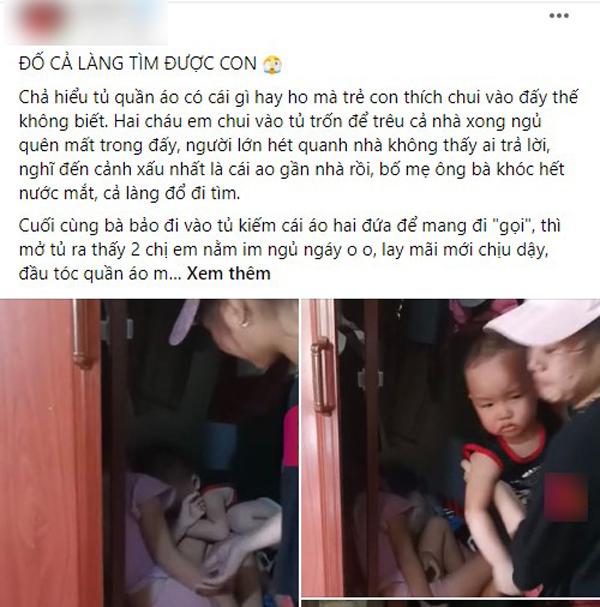 Không thấy cháu, ông bà khóc lóc nhờ cả làng đi tìm và cái kết hú vía-2