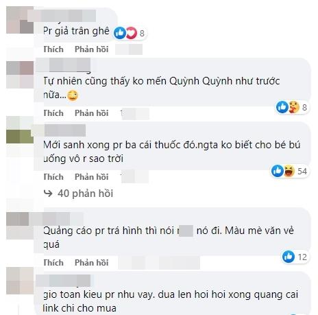 Vợ Lê Dương Bảo Lâm vừa sinh đã bị chê quảng cáo giả trân-9