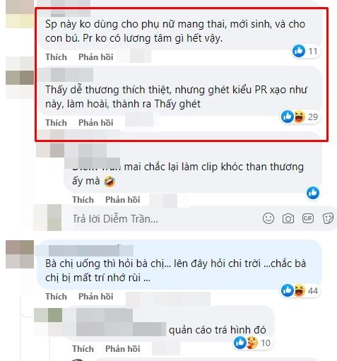 Vợ Lê Dương Bảo Lâm vừa sinh đã bị chê quảng cáo giả trân-7