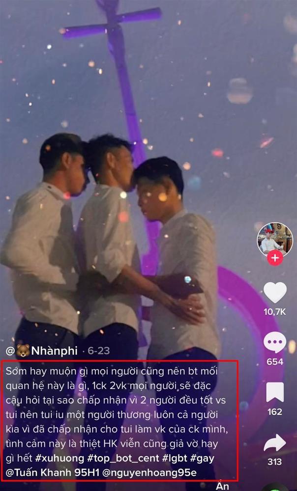 Xôn xao chuyện tình đồng tính nam 1 chồng 2 vợ ở Hậu Giang-8