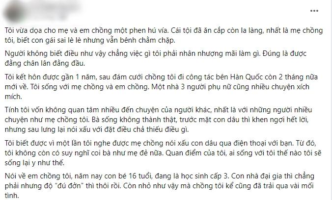 Em chồng ăn cắp vẫn già mồm, thấy bằng chứng mới quỳ gối van xin-1