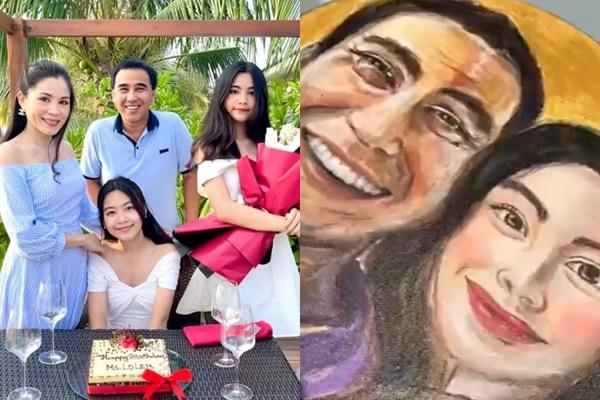 2 con gái MC Quyền Linh diện đồng phục, ngỡ ngàng nhan sắc-7