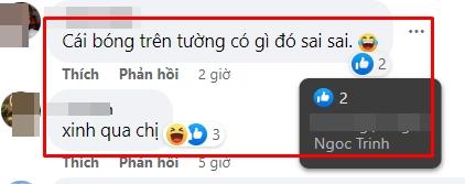 Ngọc Trinh chụp hình, dân mạng soi chiếc bóng chửa-6