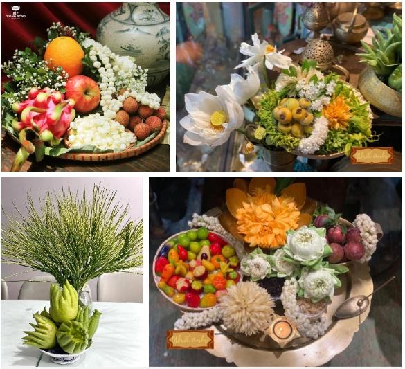 Mâm lễ cúng Gia tiên Rằm tháng 7 đủ đầy cần những gì?-10