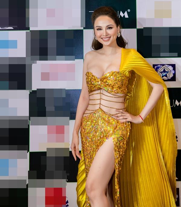 Hoa hậu Diễm Hương lộ ngoại hình tăng cân giữa sự kiện-4