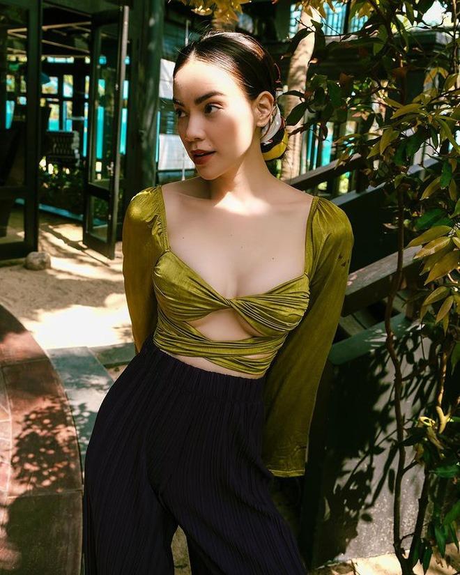 Thảo Nhi, Tiểu Vy, Thùy Tiên cùng mix đồ màu rêu, ai đỉnh nhất?-7