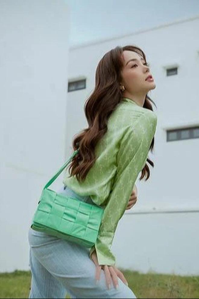 Thảo Nhi, Tiểu Vy, Thùy Tiên cùng mix đồ màu rêu, ai đỉnh nhất?-9