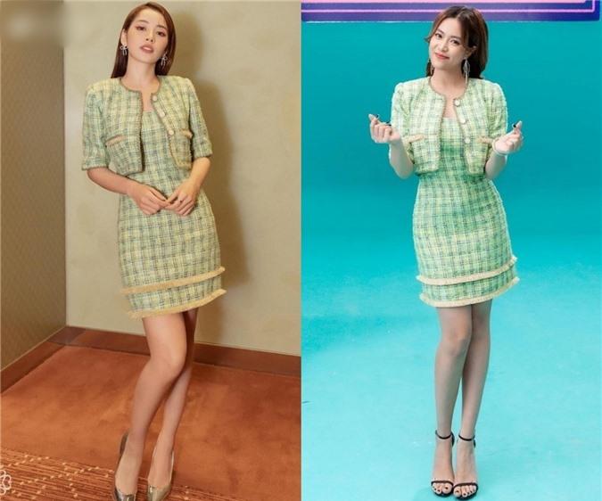 Hoàng Thùy Linh và Chi Pu không hẹn mà lại đụng hàng-5