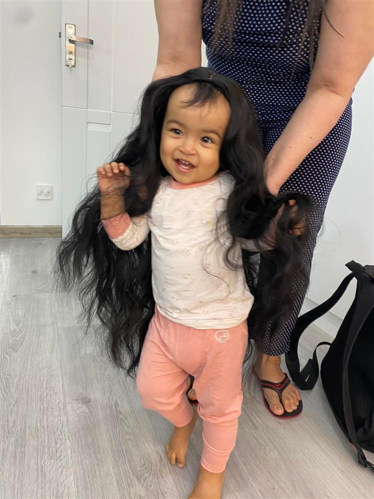 Ái nữ Võ Hạ Trâm hóa công chúa tóc mây nhìn cưng hết nấc-3