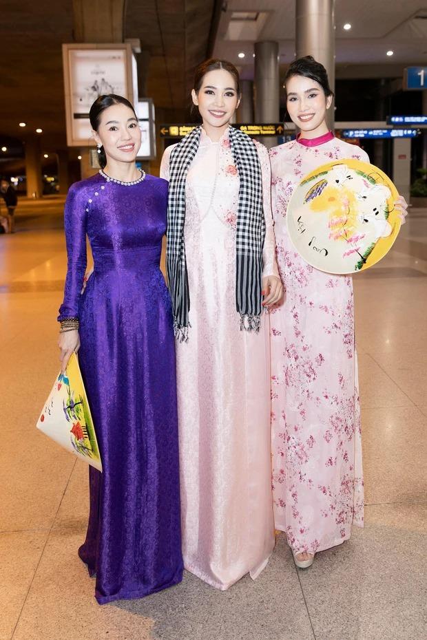 5 đương kim hoa hậu mặc áo dài: Miss World có hơn Thùy Tiên?-8