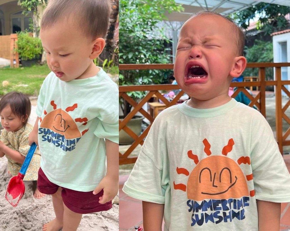 Cặp song sinh nhà Hà Hồ thường xuyên mặc lại đồ cũ dù đã cao lớn-6