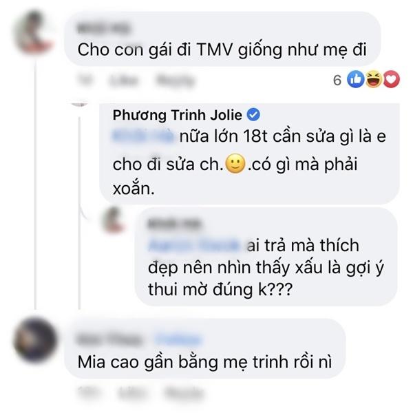 Phương Trinh Jolie nói gì khi được khuyên cho con gái đi thẩm mỹ-2