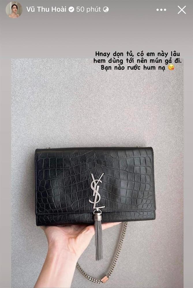 Bỏ xó túi hiệu nghìn đô, MC Thu Hoài đành thanh lý-1