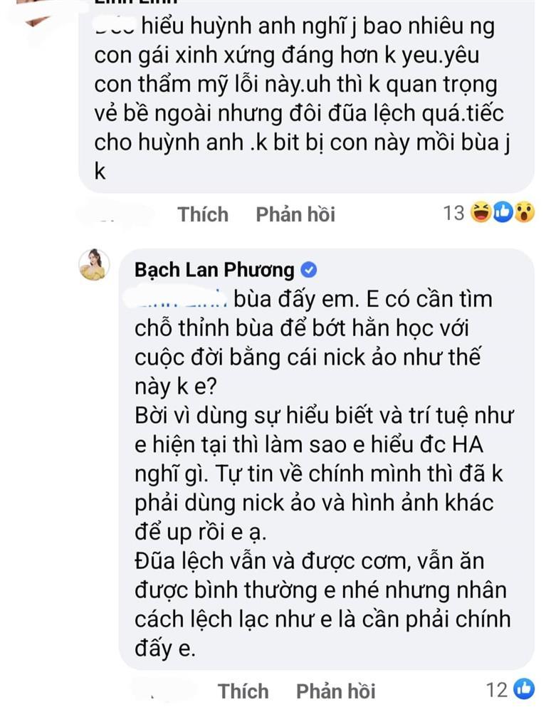 Bạch Lan Phương bị chê xấu như yêu quái, không xứng Huỳnh Anh-3
