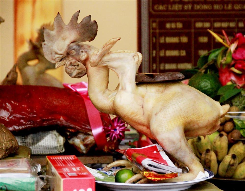 Lạ lùng gà quyền lực trong mâm cỗ cúng Rằm tháng Bảy ở Hà Tĩnh-8