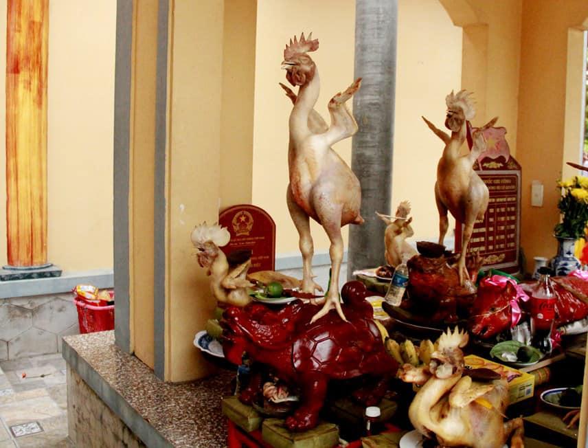 Lạ lùng gà quyền lực trong mâm cỗ cúng Rằm tháng Bảy ở Hà Tĩnh-9