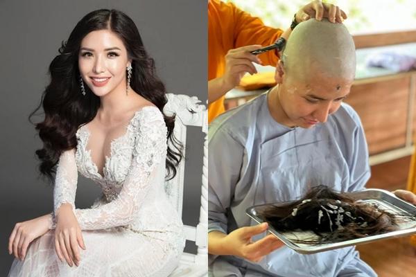 Á hậu Khánh Phương: Bố mẹ khóc khi tôi cạo đầu đi tu-2