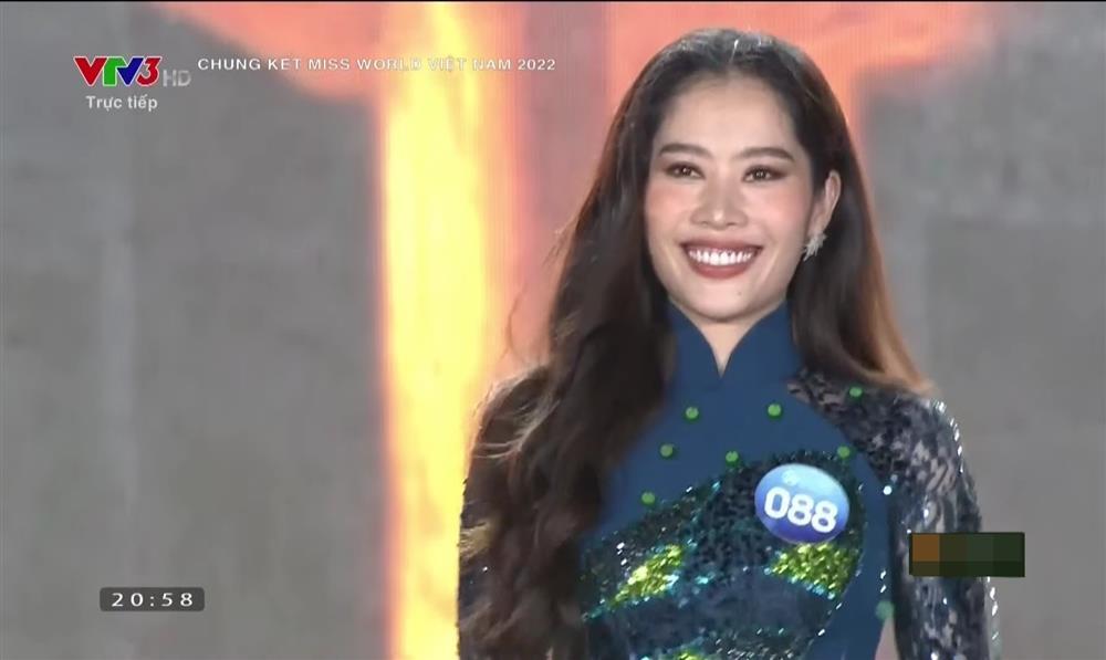 Nam Em trang điểm xấu, trượt top 5 Miss World Vietnam 2022-1