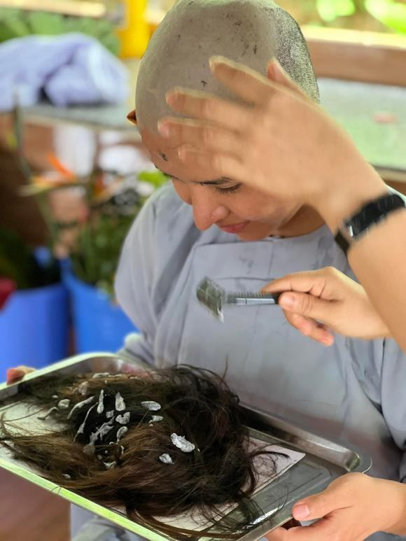 Á hậu 2 Hoa hậu biển Việt Nam 2016 Khánh Phương xuống tóc đi tu-9