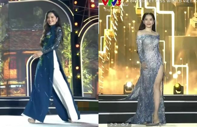 Nam Em khóc nấc trên sân khấu chung kết Miss World Vietnam 2022-10