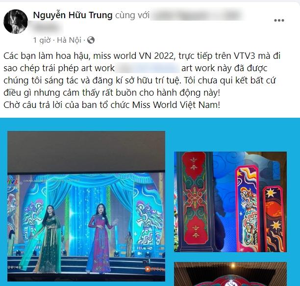 Chung kết Miss World Vietnam 2022 dính phốt ngay trước khi công bố tân Hoa hậu-1