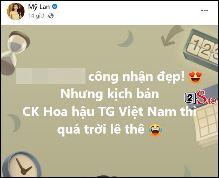 Chung kết Miss World Vietnam 2022 bị chê lê thê, loằng ngoằng-4