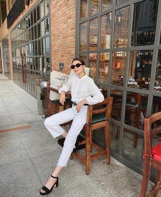 Mẹo mix đồ với quần trắng sành điệu mà không quê mùa của sao Việt-8