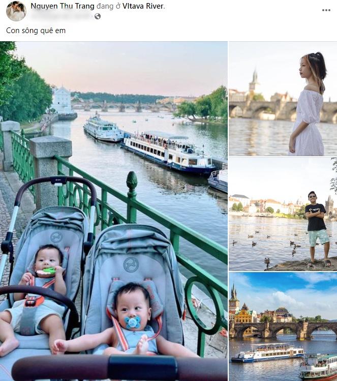 Diện mạo đổi khác cặp song sinh của Shark Hưng và vợ Á hậu-1