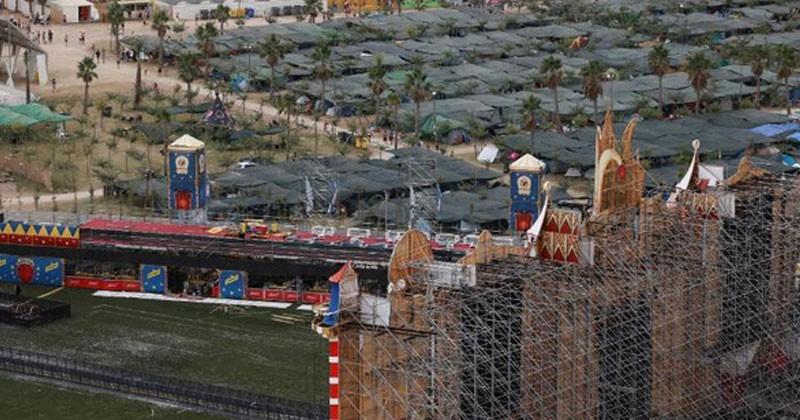 Sập sân khấu lễ hội âm nhạc tại Tây Ban Nha, 18 người thương vong-1