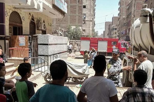Cháy nhà thờ Ai Cập, gần 90 người thương vong-2