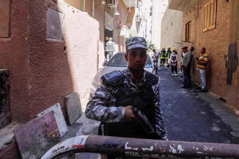 Cháy nhà thờ Ai Cập, gần 90 người thương vong-5