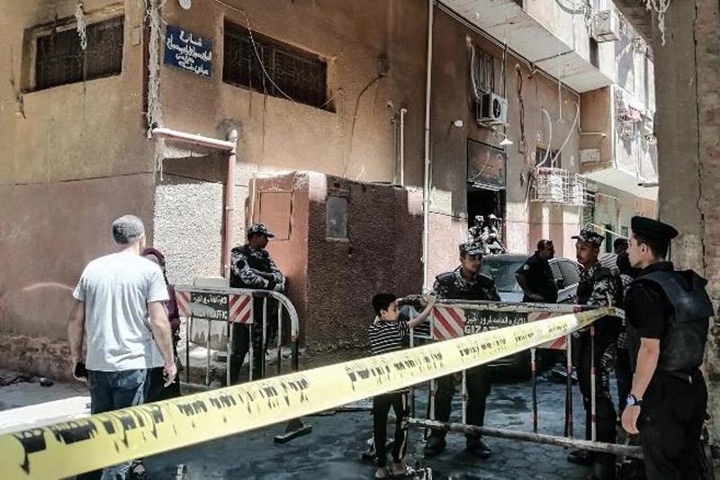 Cháy nhà thờ Ai Cập, gần 90 người thương vong-6