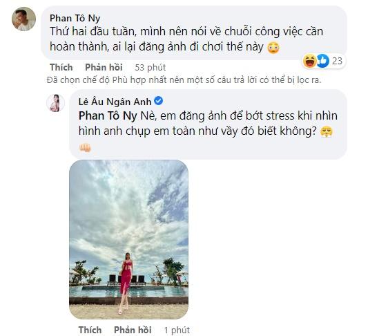 Lê Âu Ngân Anh muốn trầm cảm khi xem ảnh hôn phu chụp cho mình-3