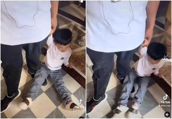 Con trai Á hậu Thanh Tú ăn vạ mẹ từ mặt đất lên đến máy bay-4