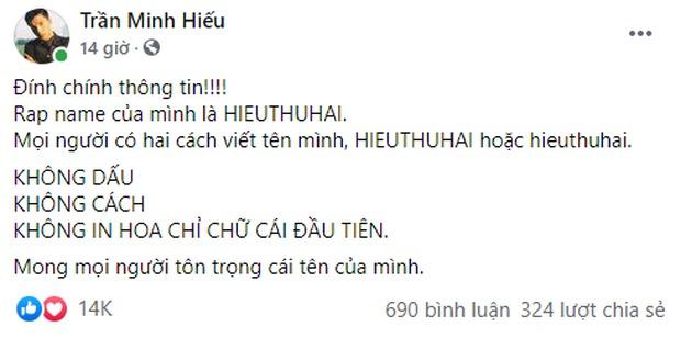 Dân mạng phản ứng tấu hài khi HIEUTHUHAI đổi tên kỳ cục-6