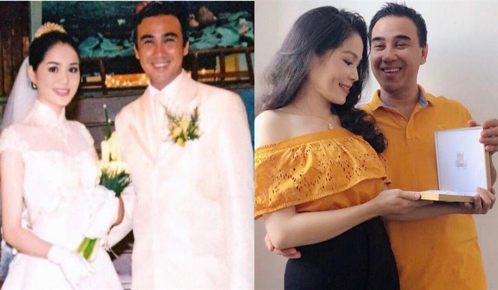 Vợ chồng Quyền Linh hễ diện đồ đôi lại bị 2 con chiếm sóng-6