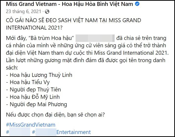 Mai Phương từng cạnh tranh vé thi Miss Grand với Thùy Tiên-3