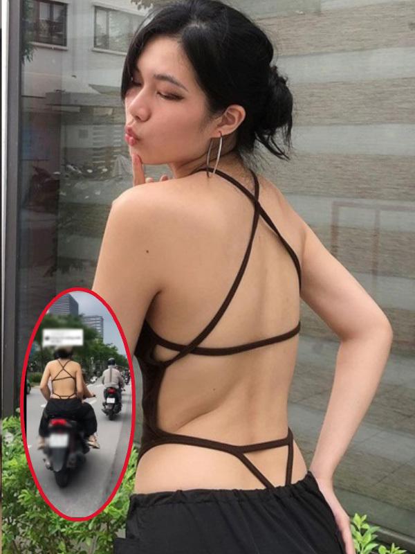 Một BTV gây chú ý vì cosplay cô gái mặc áo hở lưng-1