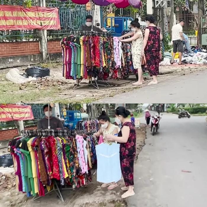 Sau sinh, vợ Lê Dương Bảo Lâm mặc đồ bộ mua theo lố ở lề đường-10