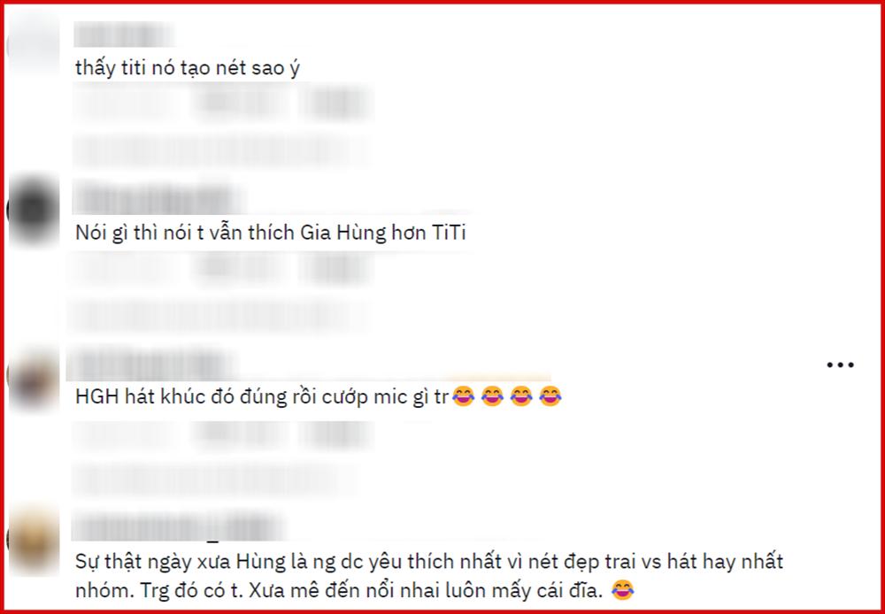 Dân mạng phản ứng Hồ Gia Hùng cướp mic TiTi trong màn tái hợp-6