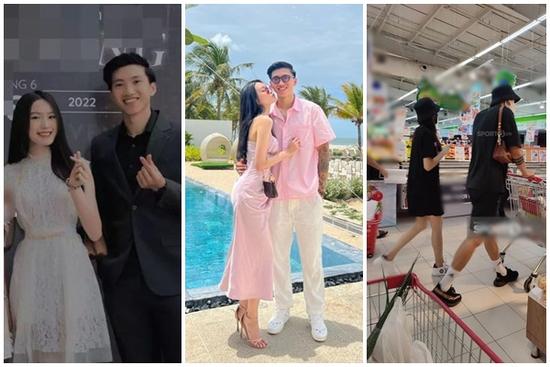 Đoàn Văn Hậu - Doãn Hải My cứ xuất hiện là diện đồ ton-sur-ton