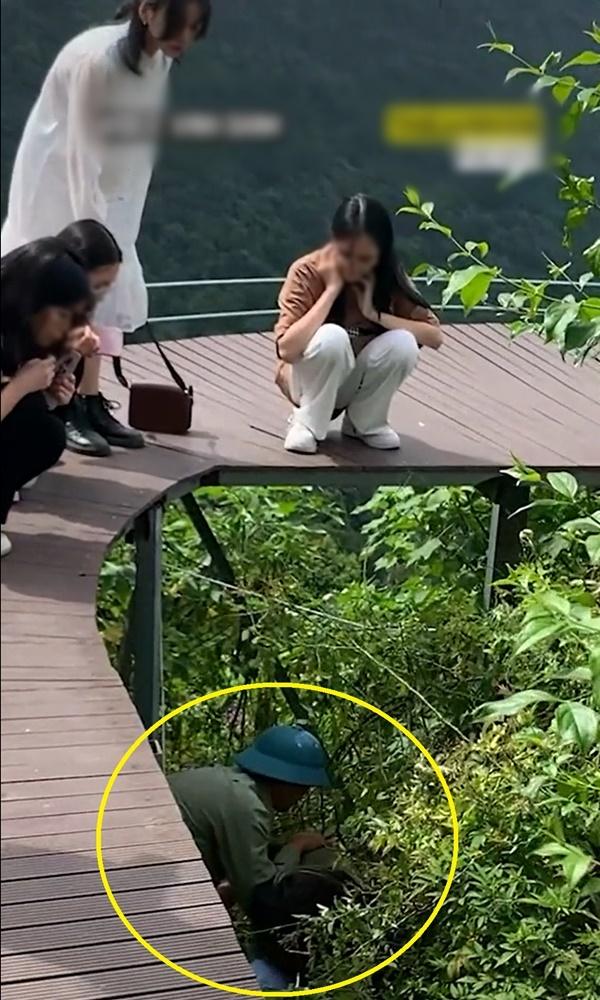 Mải quay clip sống ảo, cô gái trẻ rơi xuống khe Cầu Mây - Tam Đảo-2