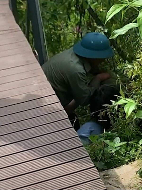 Mải quay clip sống ảo, cô gái trẻ rơi xuống khe Cầu Mây - Tam Đảo-3