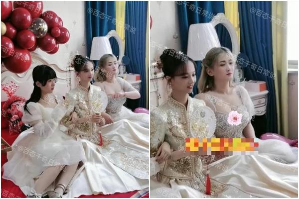 Cô dâu nhận được quà của khách không mời mà đến giữa đám cưới-4