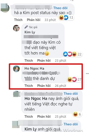 Hồ Ngọc Hà thề không liên quan status xuất thần của Kim Lý-5